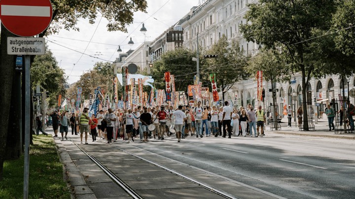 Marsch für Jesus 2026 auf der Wiener Ringstraße
